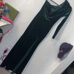 Green dress